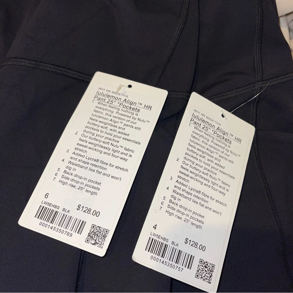 NWT Lululemon Align High Rise Pant with Pockets 25" - Picture 4 of 9